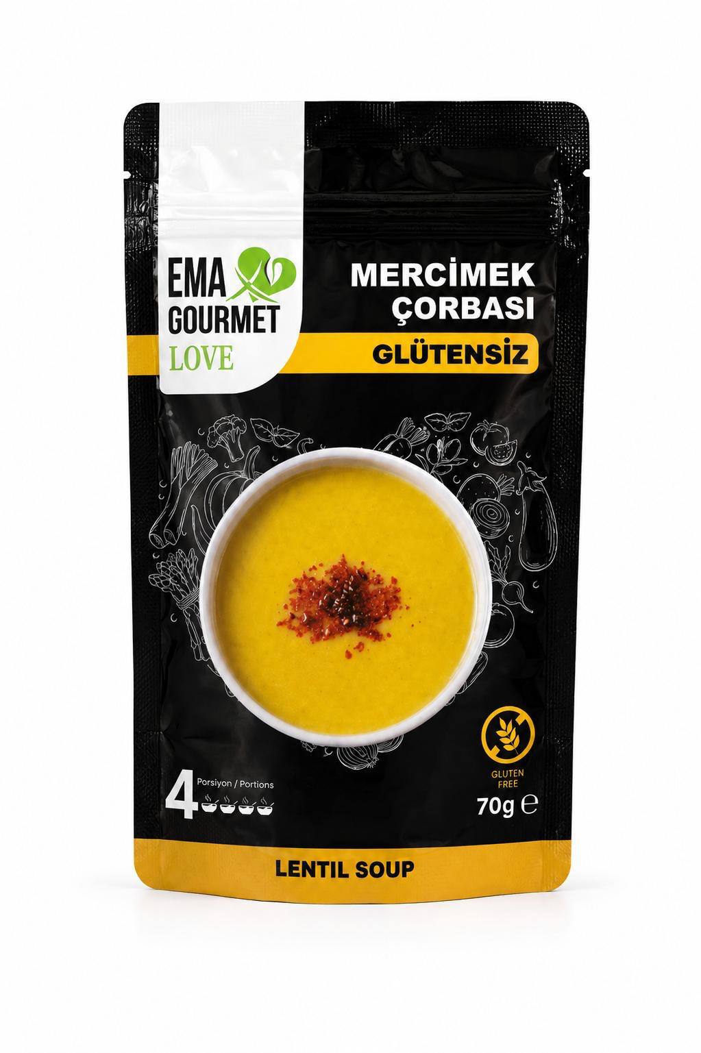 Ema Gourmet Love Mercimek Çorbası — 70 g
